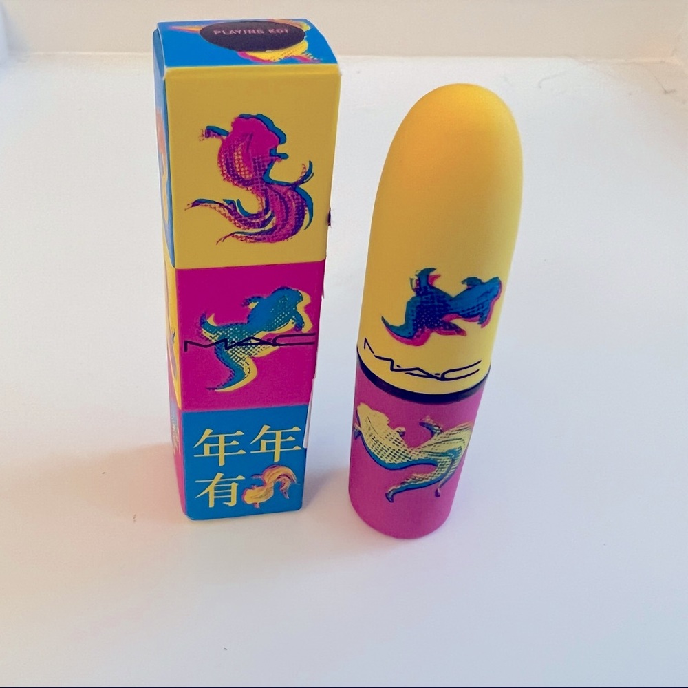 SOLD: MAC Powder Kiss Lipstick (Moon Masterpiece Collection) in Playing Koi